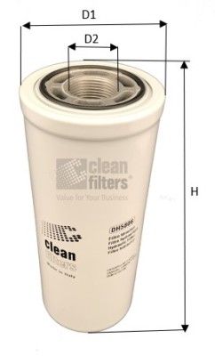 CLEAN FILTERS Filter,tööhüdraulika DH5806